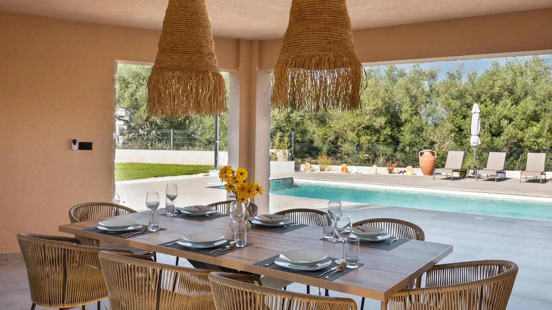 Tar-Vabriga Modern Villa Ava With Outdoor Pool In Tar